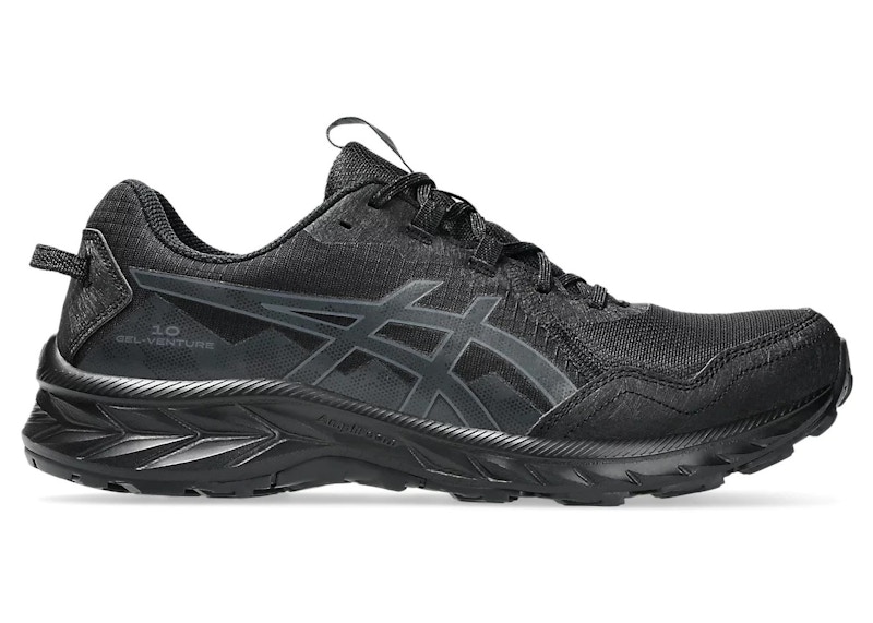 Pre-owned Asics Men's  Gelventure 10 Sneakers In Black/graphite Grey
