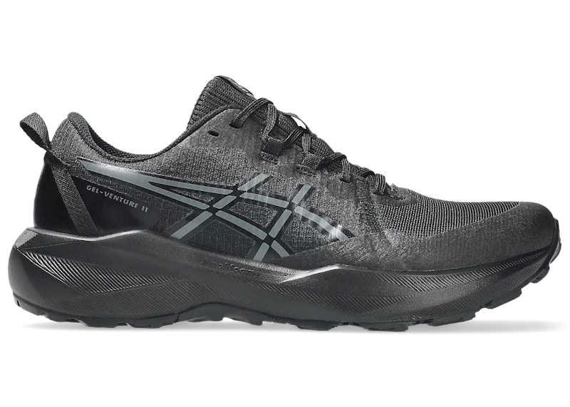 Men's ASICS GelVenture 11 Sneakers in Black/Carrier Grey