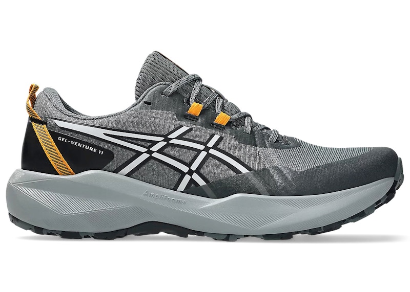 Men's ASICS GelVenture 11 Sneakers in Steel Grey/Cloud Grey