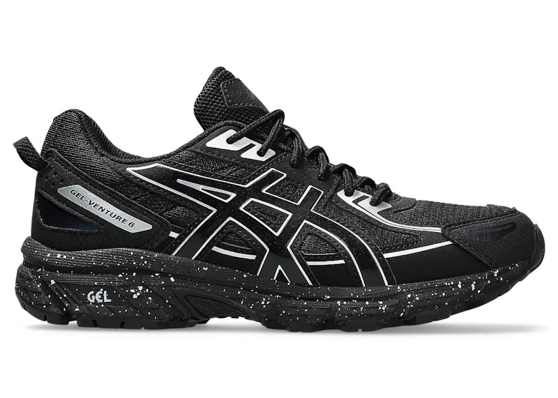 ASICS Gel Venture 6 Black Pure Silver GS 1204A122 003 DE