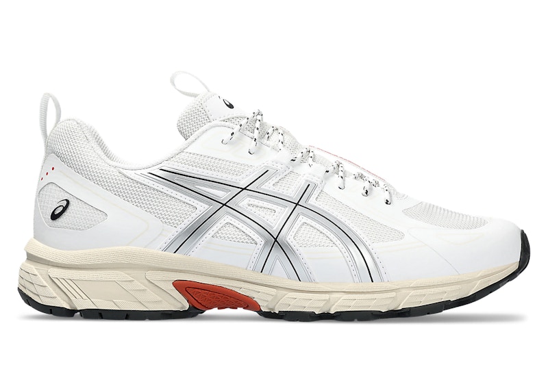 Pre-owned Asics Men's  Gelventure 6 Ns Sneakers In White/pure Silver
