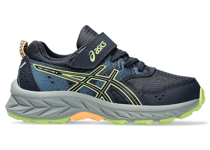 ASICS Gel-Venture 9 Midnight Lime Green (PS)