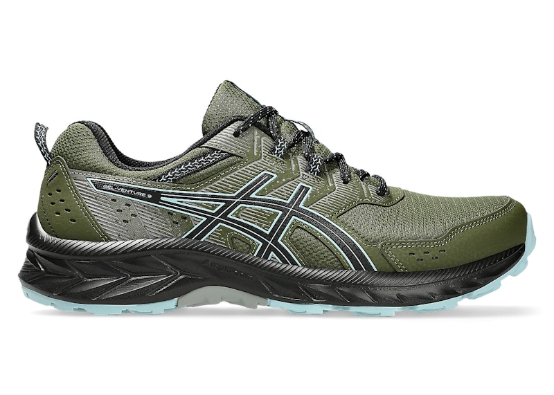 Pre-owned Asics Men's Gelventure 9 Sneakers In Smog Green/smoke Blue