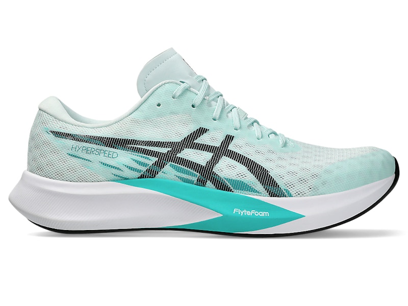 Pre-owned Asics Hyper Speed 4 (women's) Sneakers In Soothing Sea/black