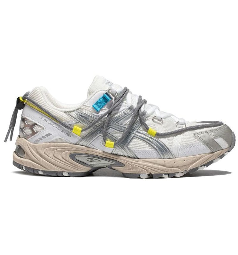 ASICS Kahana TR V2 White Grey Yellow Men's 1203A259-100 US