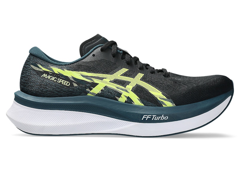 ASICS MAGIC SPEED4 スージングシー/ブラック ASICS Magic Speed 4 Black Tranquil Teal Men's - 1011B875-001