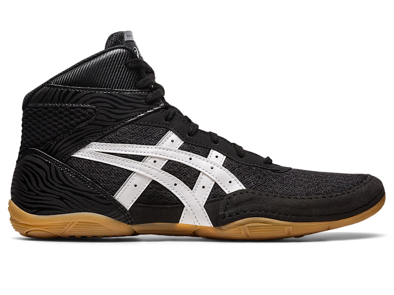 Pre-owned Asics Men's Matflex 7 Sneakers In Black/white In Multi