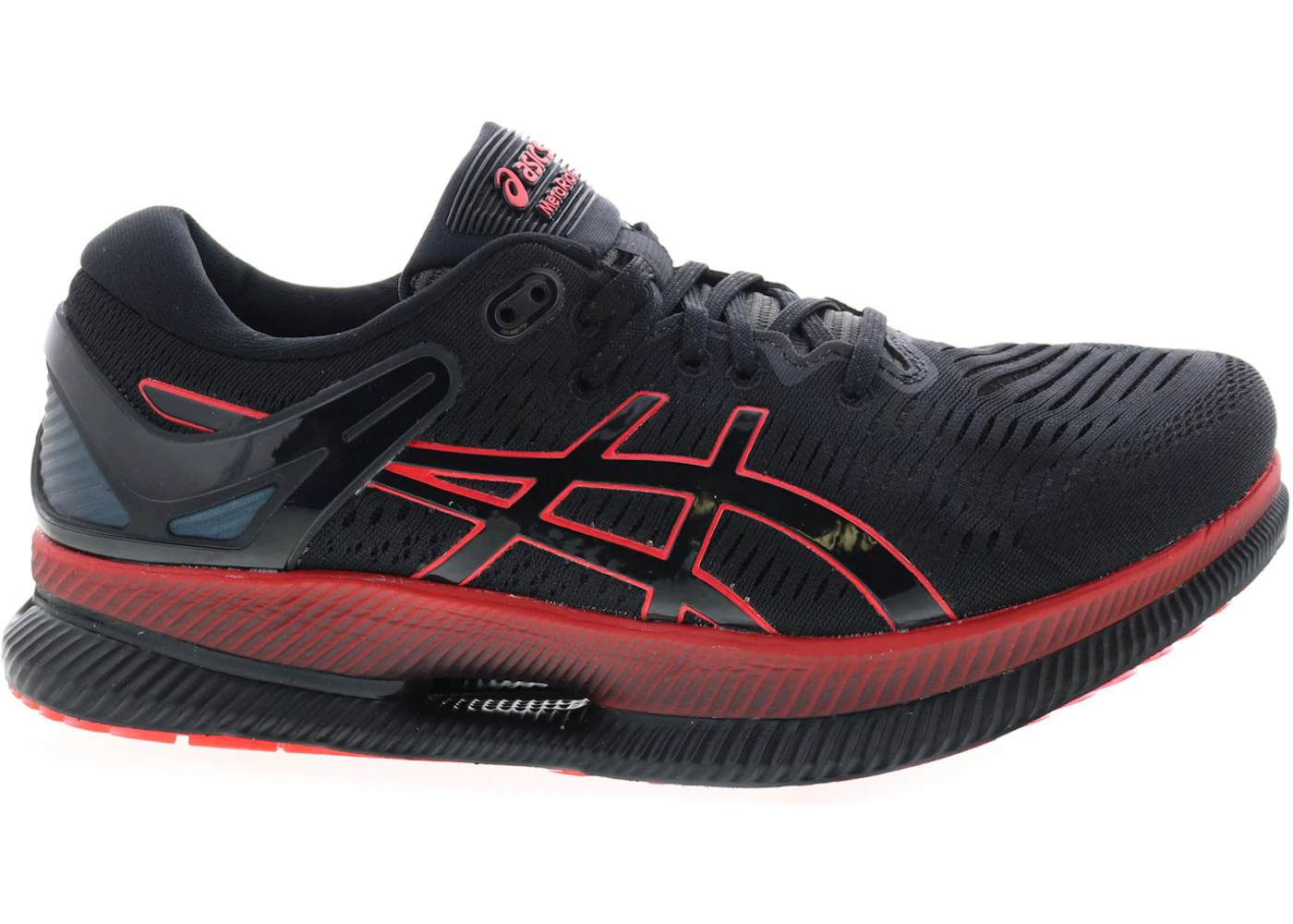 ASICS MetaRide Black Electric Red Men's - 1011B216-001 - US