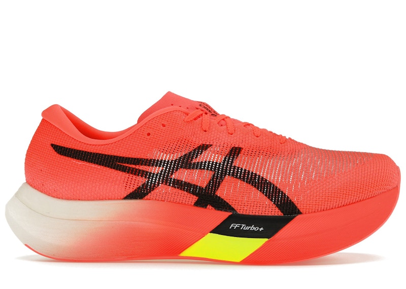 Pre-owned Asics Men's Metaspeed Sky Paris Sneakers In Sunrise Red/black In Multi