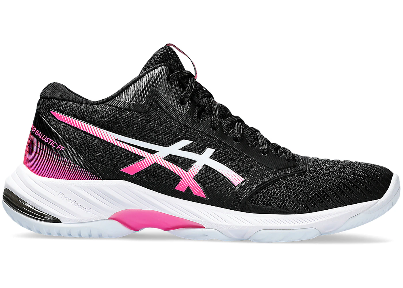 ASICS Netburner Ballistic FF Black Hot Pink (Women's