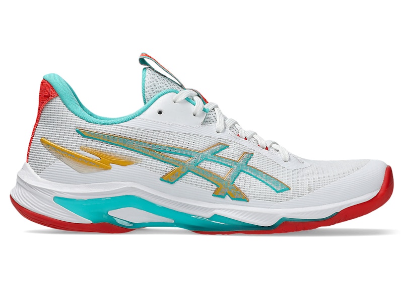 ASICS Netburner Ballistic FF 4 White Sea Glass (Women's)
