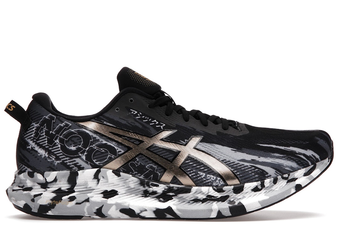Pre-owned Asics Noosa Tri 13 Black Pure Gold In Black/pure Gold