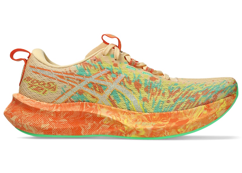 ASICS Noosa Tri 16 (Women's) Sneakers in Light Orange/Lemon Spark
