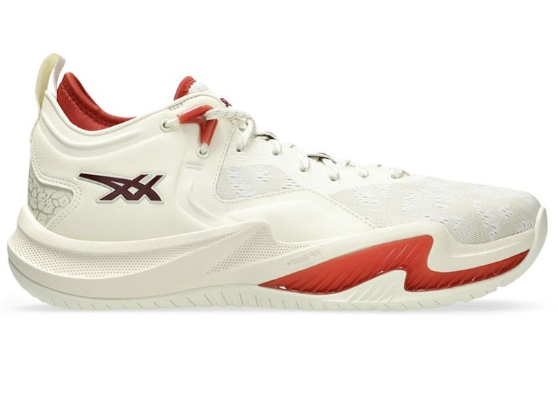 【美品】Asics Nova Surge Low2 White ASICS Nova Surge Low 2 Ivory Chili Flake Men's - 1061A051