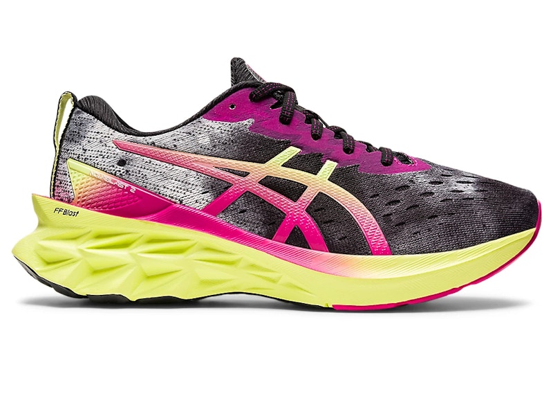 ASICS Novablast 2 Black Glow Yellow (Women's)