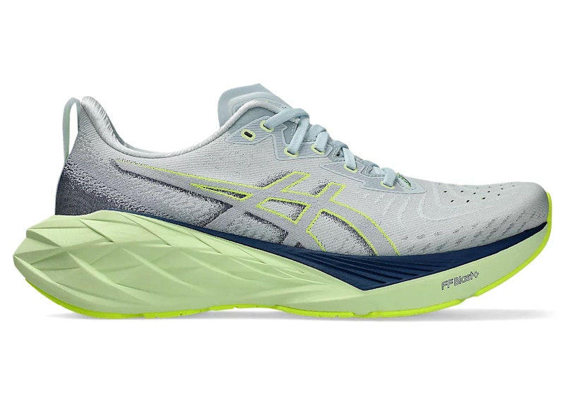 Pre-owned Asics Men's Novablast 4 Sneakers In Cool Grey/blue Expanse