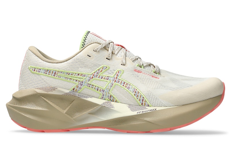 Pre-owned Asics Novablast 5 Tr (women's) Sneakers In Nature Bathing/guava In Multi