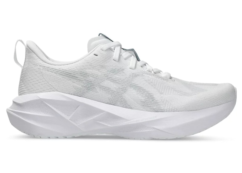 Pre-owned Asics Novablast 5 (women's) Sneakers In White/piedmont Grey