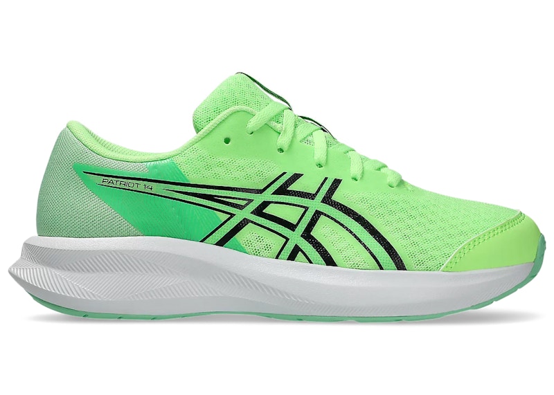 ASICS Patriot 14 Illuminate Green Black (GS)