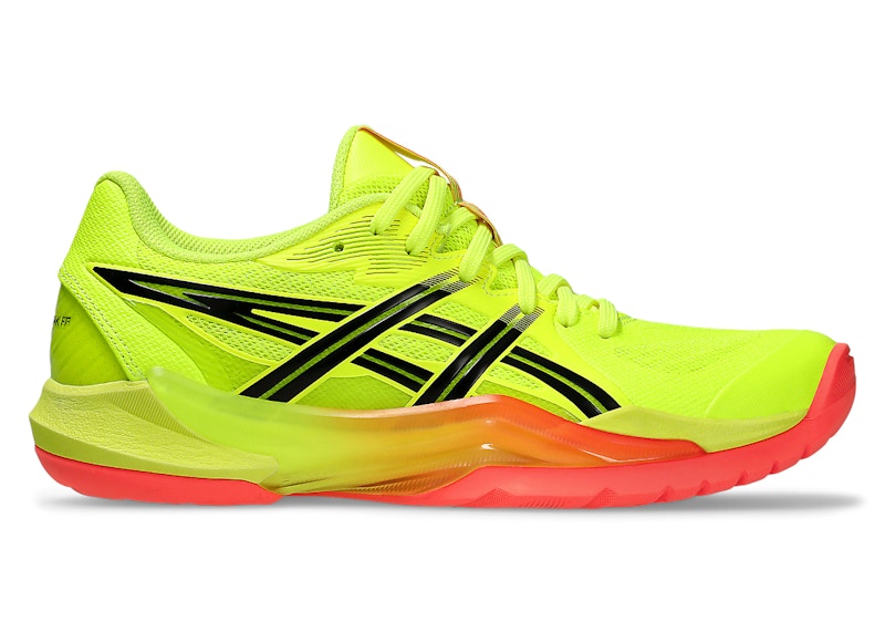 Pre-owned Asics Powerbreak Ff Paris (women's) Sneakers In Safety Yellow/black