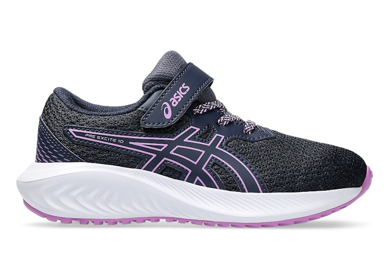 Pre-owned Asics Pre Excite 10 Sneakers In Midnight/lavender Glow