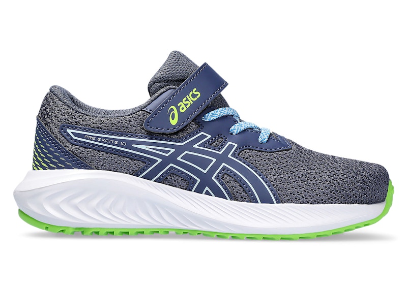 Pre-owned Asics Pre Excite 10 Sneakers In Thunder Blue/light Blue