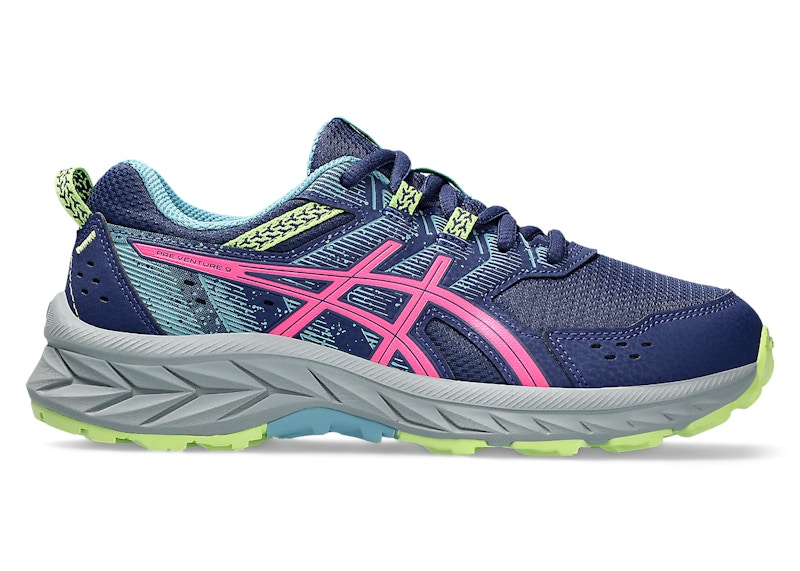 ASICS Pre Venture 9 Deep Ocean Hot Pink (GS)