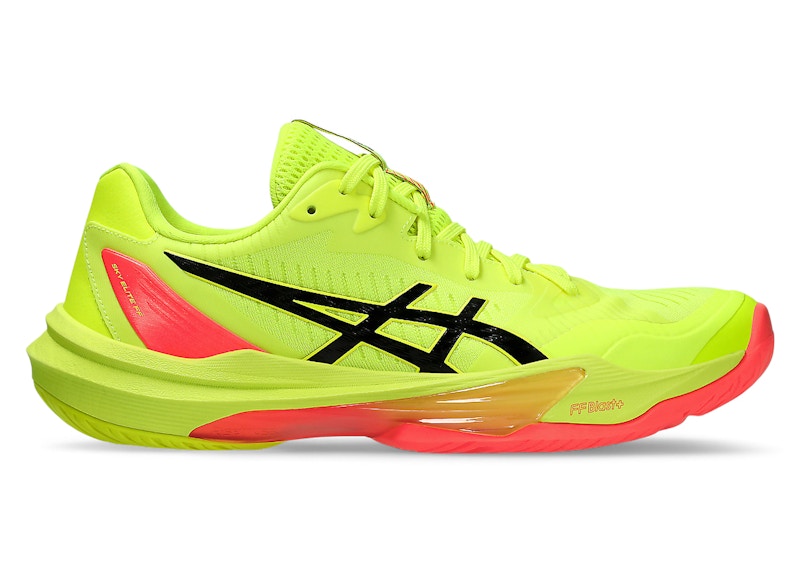 Pre-owned Asics Sky Elite Ff 3 Paris (women's) Sneakers In Safety Yellow/black