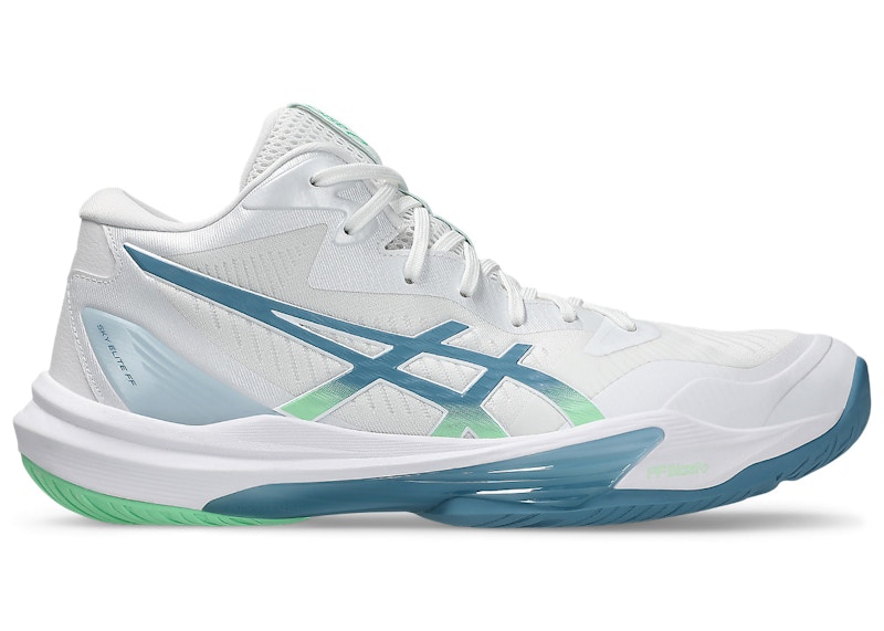 Men's ASICS Sky Elite FF MT 3 Sneakers in White/Saba Blue