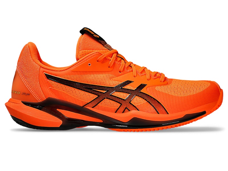 ASICS Solution Speed FF 3 Clay Shocking Orange Black Men's