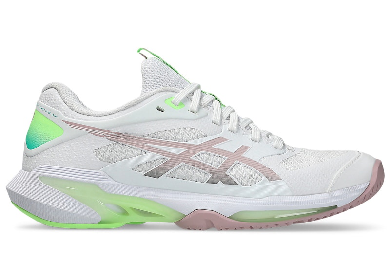 ASICS Solution Speed FF 4 (Women's) Sneakers in White/Morganite