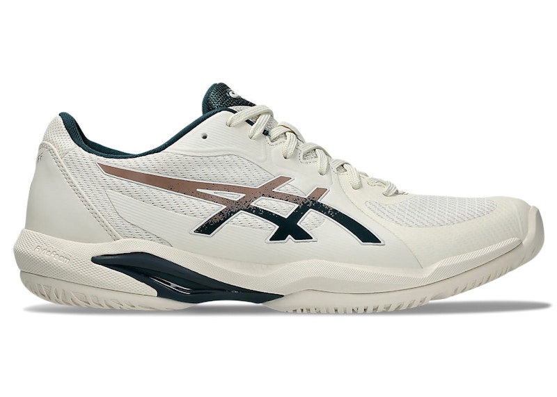 Pre-owned Asics Men's Solution Swift Ff 2 Sneakers In Birch/saxon Green