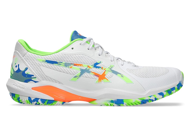 ASICS Solution Swift FF 2 Padel L.E. White Green Gecko - 1041A497-100