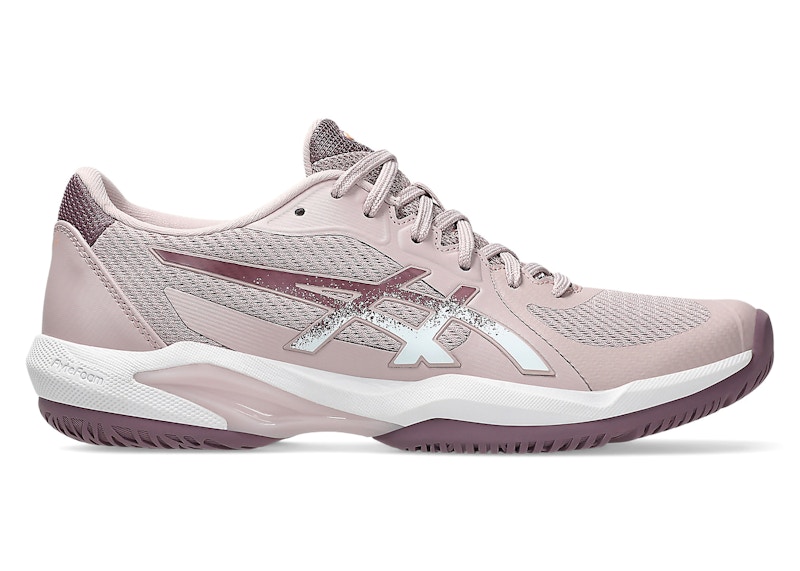 Pre-owned Asics Solution Swift Ff 2 (women's) Sneakers In Watershed Rose/white