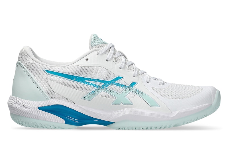 Pre-owned Asics Solution Swift Ff 2 (women's) Sneakers In White/soothing Sea