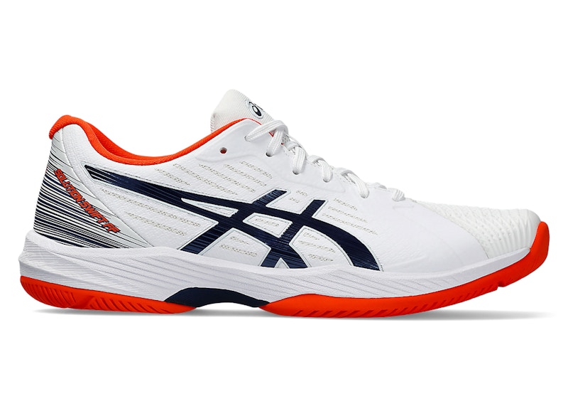 ASICS Pre-owned Men's Solution Swift Ff Sneakers In White/blue Expanse In Multi