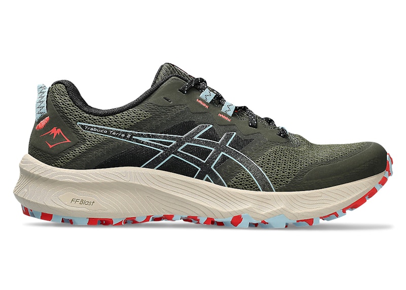 ASICS Trabuco Terra 2 Smog Green Smoke Blue