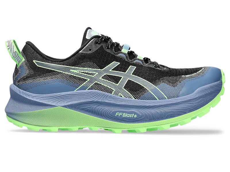 ASICS Trabuco Max 3 Black Illuminate Green