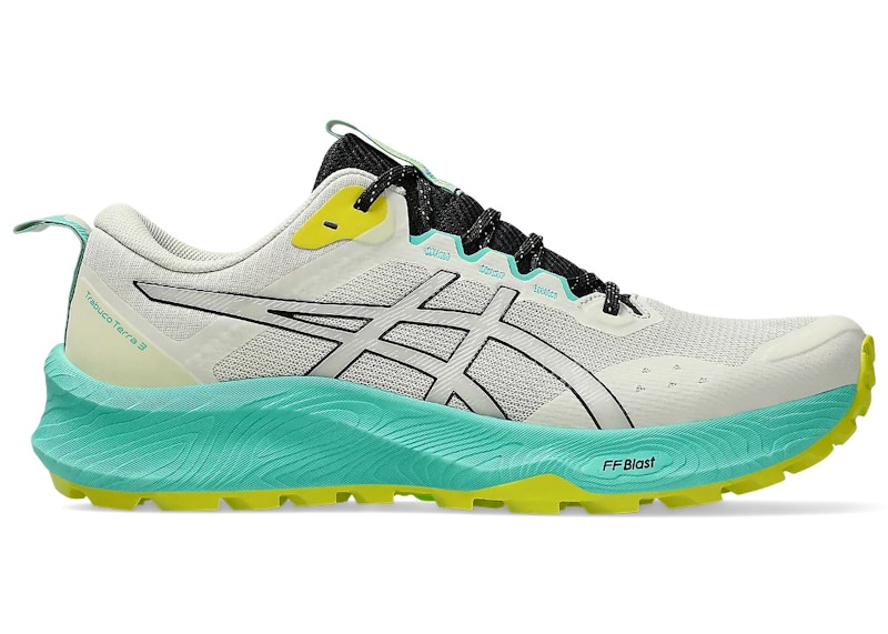 Men's ASICS Trabuco Terra 3 Sneakers in Light Dust/Black