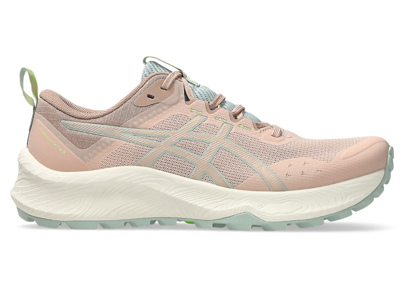 Pre-owned Asics Trabuco Terra 3 (women's) Sneakers In Pale Apricot/lichen Rock