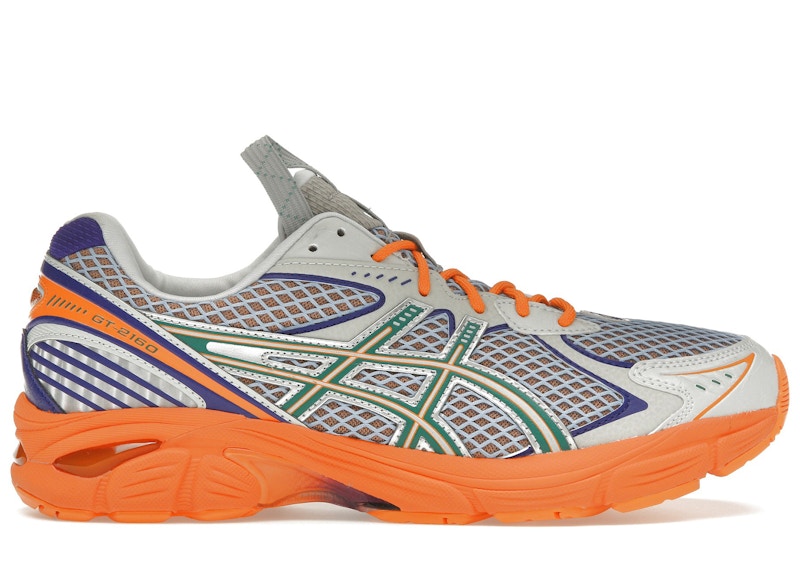 Pre-owned Asics Men's Ub7s Gt2160 Kiko Kostadinov Sneakers In Lava Orange/jasper Green In Multi