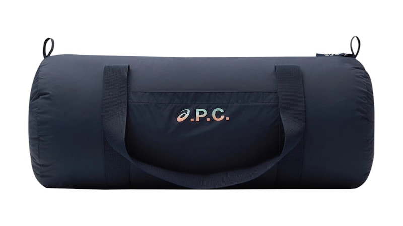 A.P.C. x Asics ジム バッグ ネイビー ポリエステル100% ASICS x APC Gym Bag Dark Navy Blue - SS25 - JP