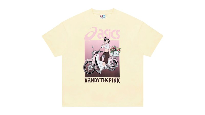ASICS x VTP Nimbus Bike Girl Tee Cream