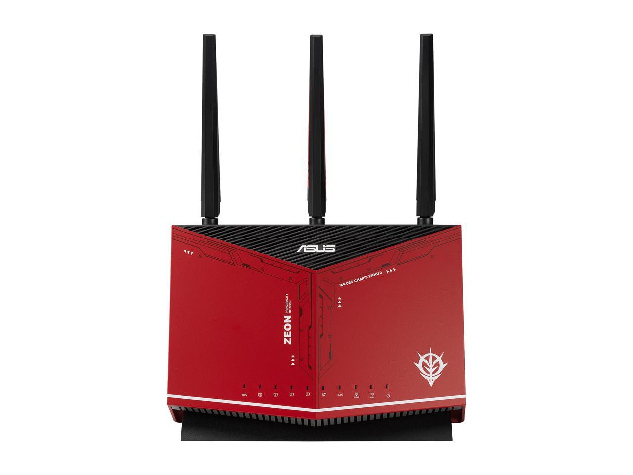 ASUS Dual Band + WiFi 6 Gaming Router ZAKU II EDITION (RT-AX86U