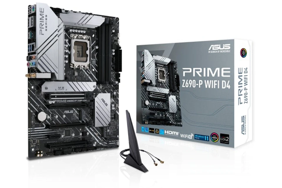 ASUS Intel Z690 LGA 1700 ATX Motherboard Prime Z690-P Wifi D4