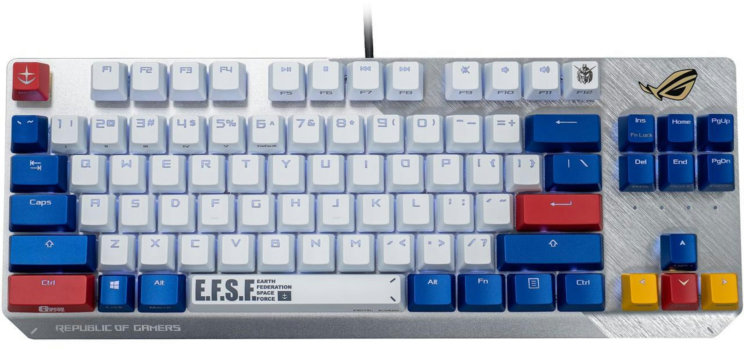ASUS ROG Strix Scope TKL GUNDAM EDITION Gaming Keyboard (90MP0290-BKUA00) -  US