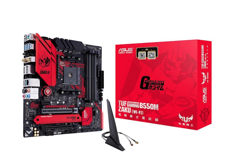 ASUS TUF GAMING B550M-ZAKU (WI-FI) AM4 AMD B550 SATA 6 ATX AMD