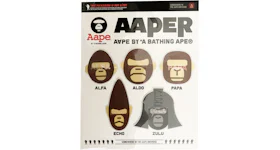 BAPE By A Bathing Ape ComplexCon Sticker Set Multi