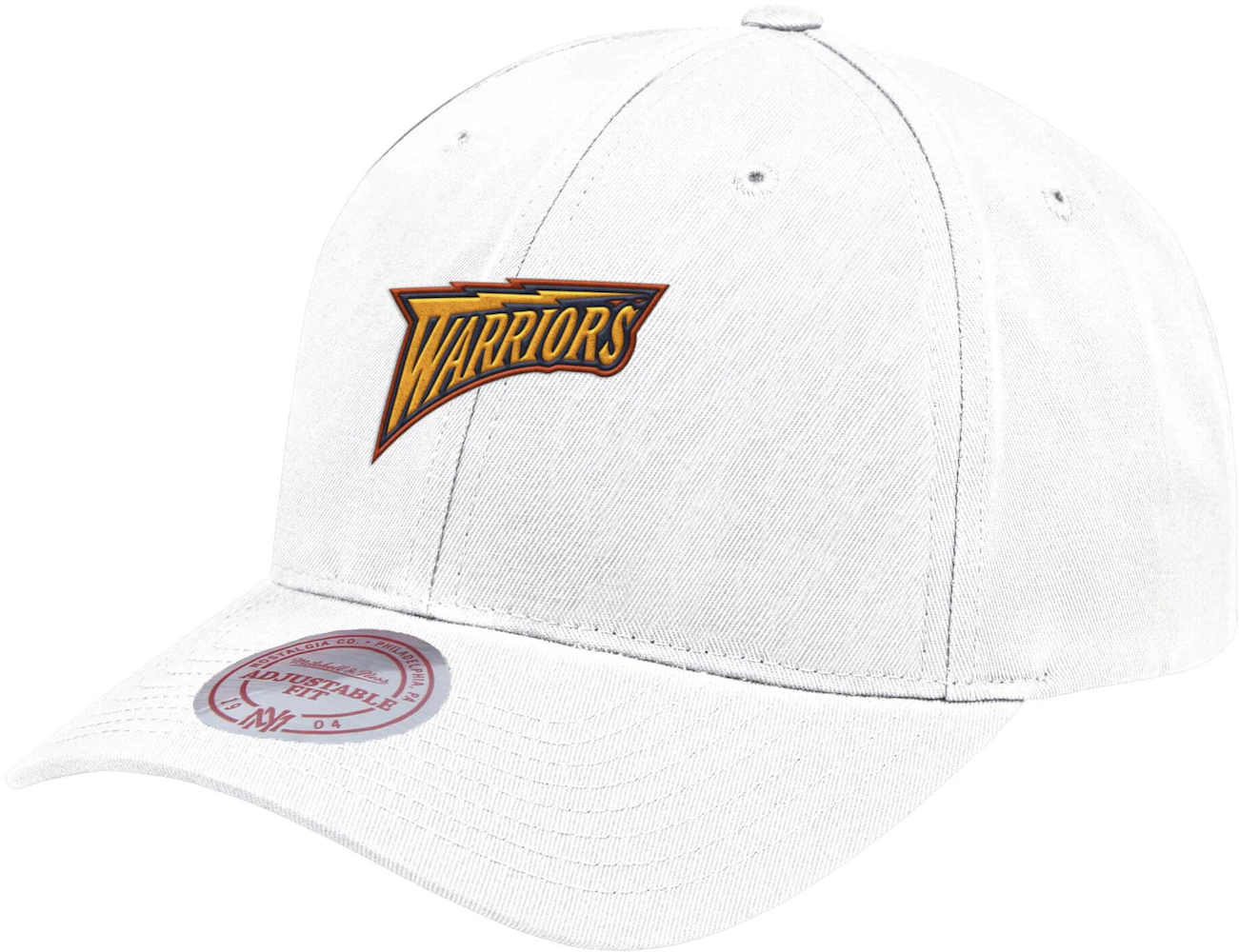 Youth Golden State Warriors Mitchell & Ness Navy/Gold Two-Tone Snapback Hat