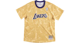 Aape x Mitchell & Ness Los Angeles Lakers BP Jersey Gold